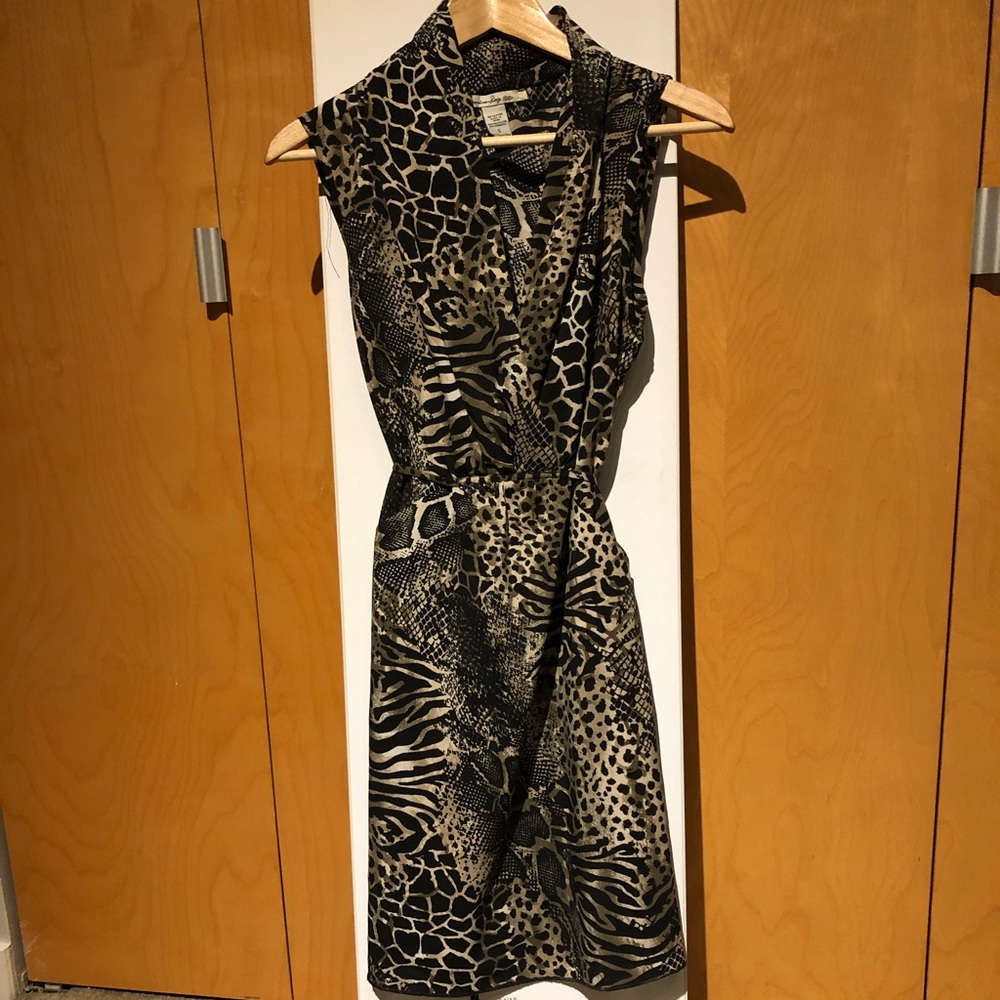 Leopard print dress